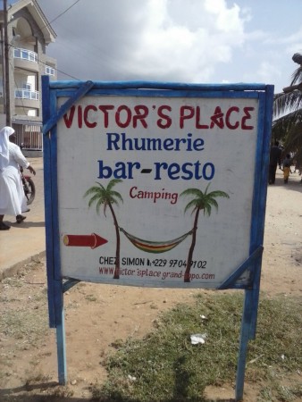 A Grand Popo, j'ai logé au Victor's place