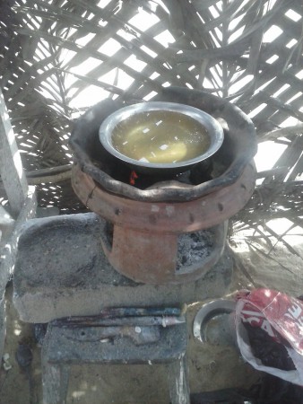 Il faut faire bouillir de l'eau